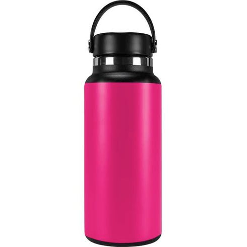HOT Pink Solid Hydro Flask 32oz Wide Mouth Skin